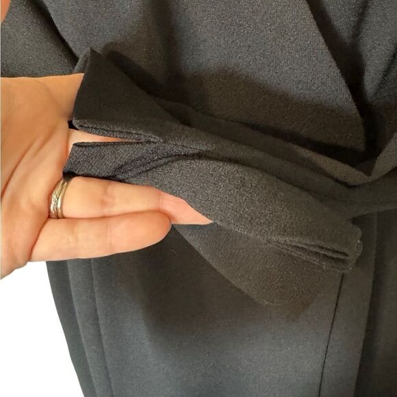 Vintage Morton Myles for Neiman Marcus Black Wrap Beaded Back Dress - Picture 7 of 14